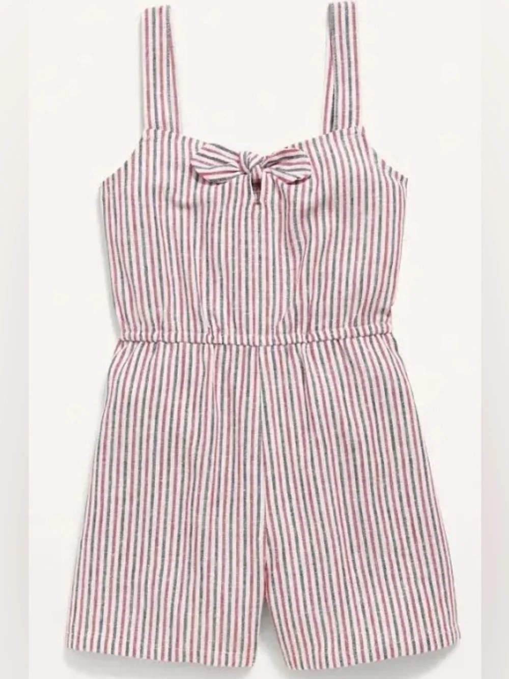 NWOT Old Navy Girl’s Linen Striped Romper